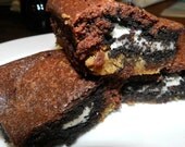 Layered Oreo Brownies 6pcs. ( brownie, Oreos and chocolate chip cookie layered brownies)