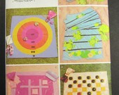 checkers tic tac toe leapfrog roll n go Travel games sewing pattern Butterick 3486