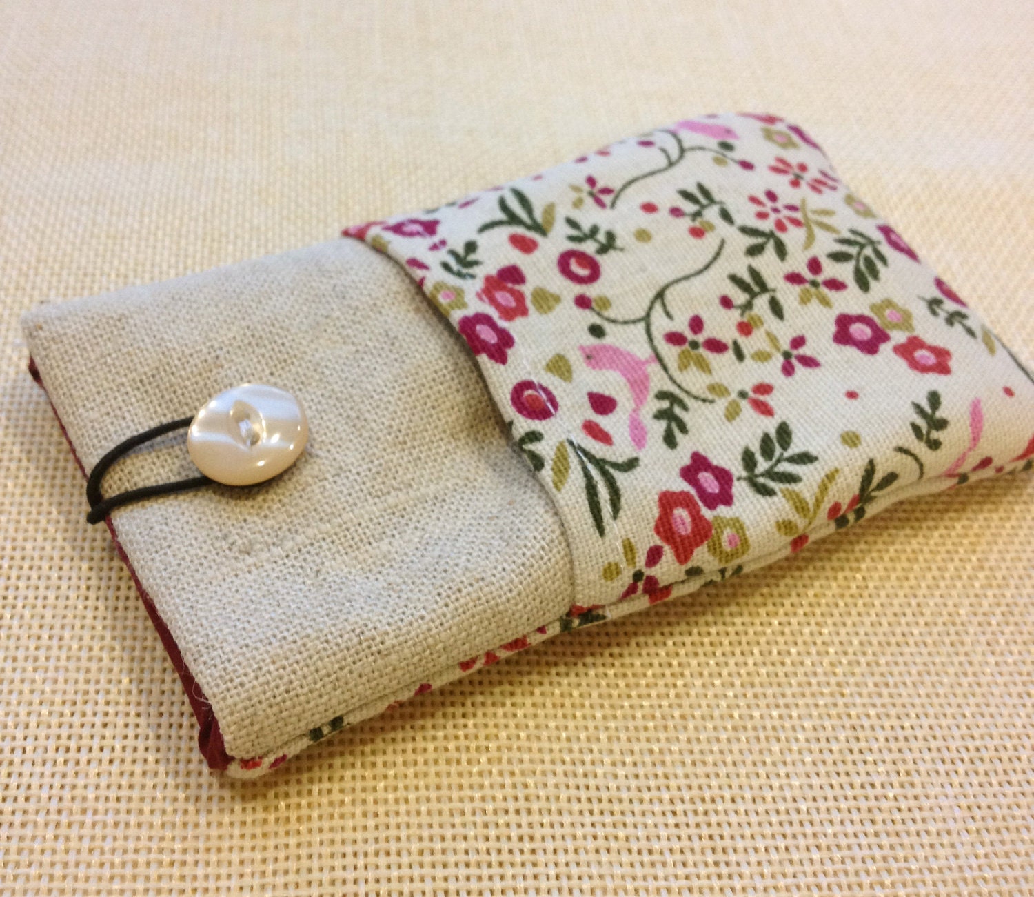 Cute and Fresh small floral iPhone case, iPhone sleeve, iPhone pouch, Kindle case, iPod touch sleeve