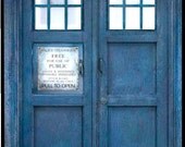 Doctor Who Tardis New Black Hard Case Apple iphone 4 4s