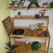 Reclaimed Wood Potting Bench