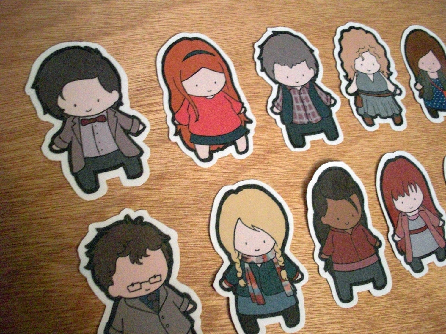 Doctor Who Stickers - Set of 15