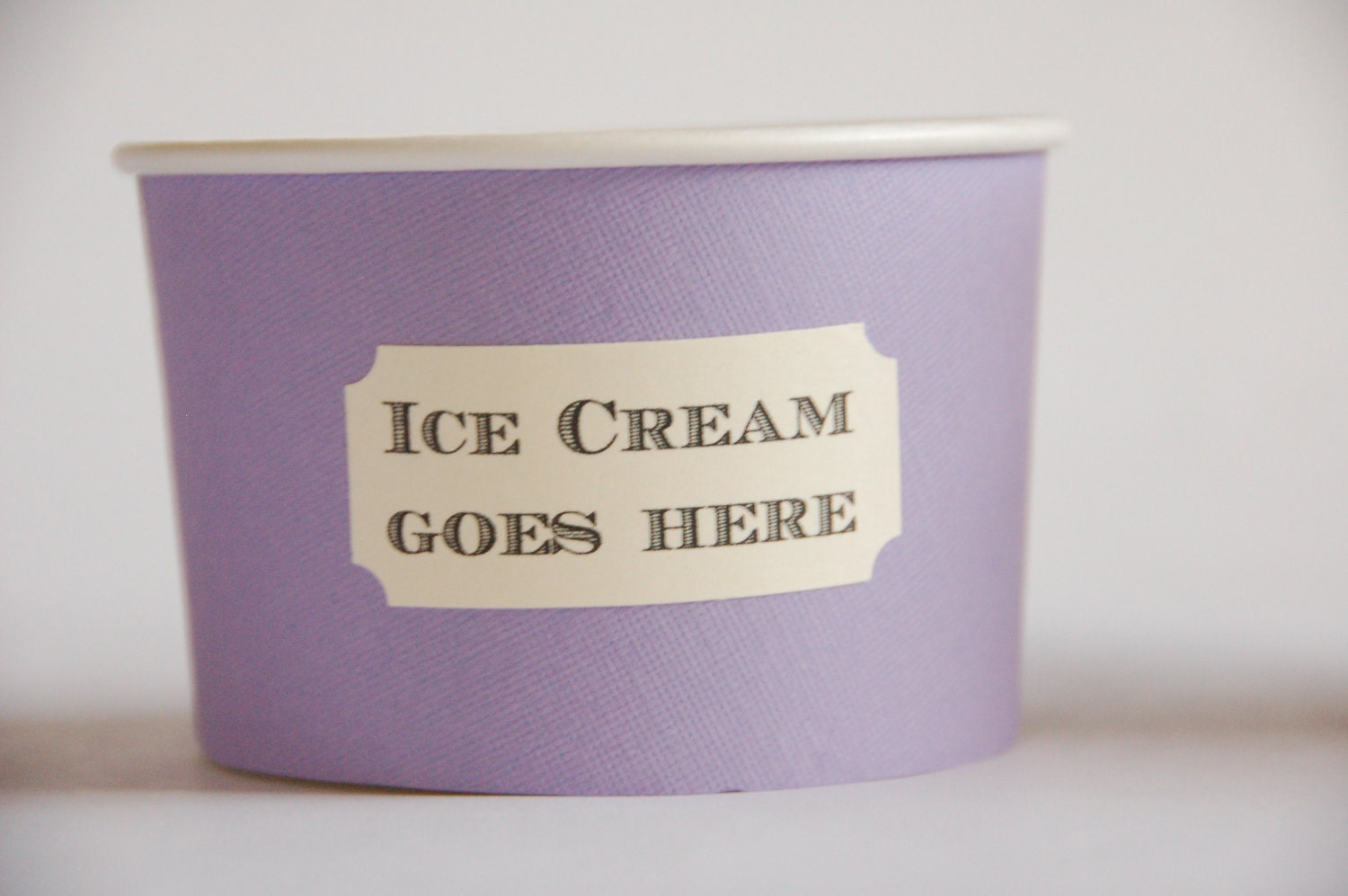 Ice Cream Social Cups - Completely Customizable, Perfect for Socials, Parties, Birthdays, Showers, and Holidays