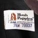 vintage hush puppies leather boots heels burgundy grape size 7.5W womens