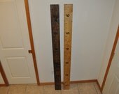 Over 750 Sold growth Charts, full size 6 inch wide, rulers with accurate measurements, that will stand the test of time for your children