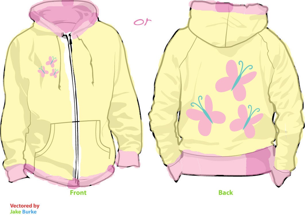Fluttershy Fleece Cosplay Hoodie - My Little Pony
