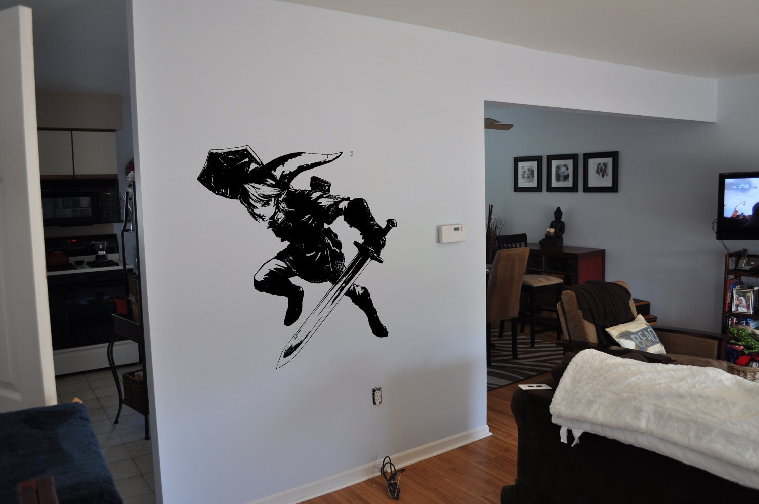 Legend Of  Zelda Link Wall Decal