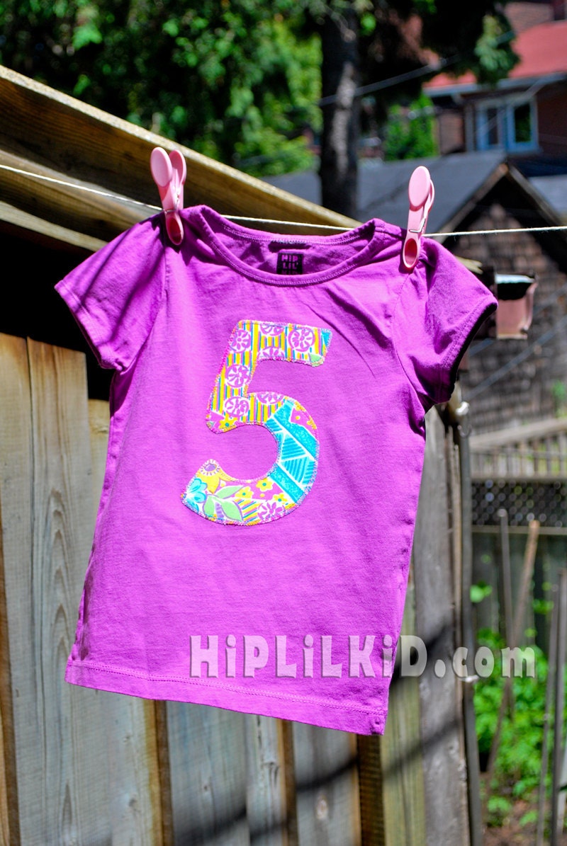 I'm 5 - Birthday T-shirt  L(4-6)