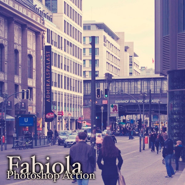 Photoshop Action FABIOLA