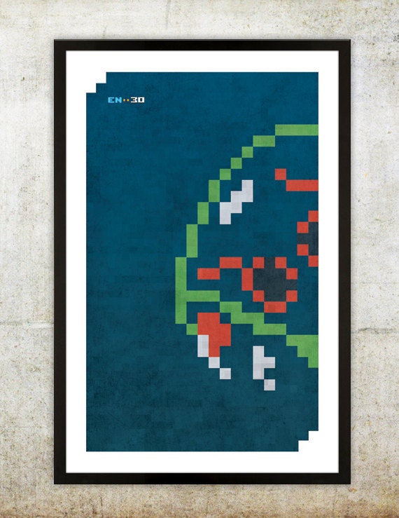 Retro NES Metroid inspired print 11X17"