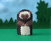 Hedgehog Finger Puppet