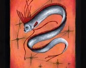 Surreal Art Print: Constellation Oarfish