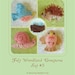 Mini Felt Woodland Creatures plush PDF pattern SET 3