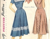 Simplicity 3552 Misses Sundress 50s Sewing Pattern Size 18 Uncut