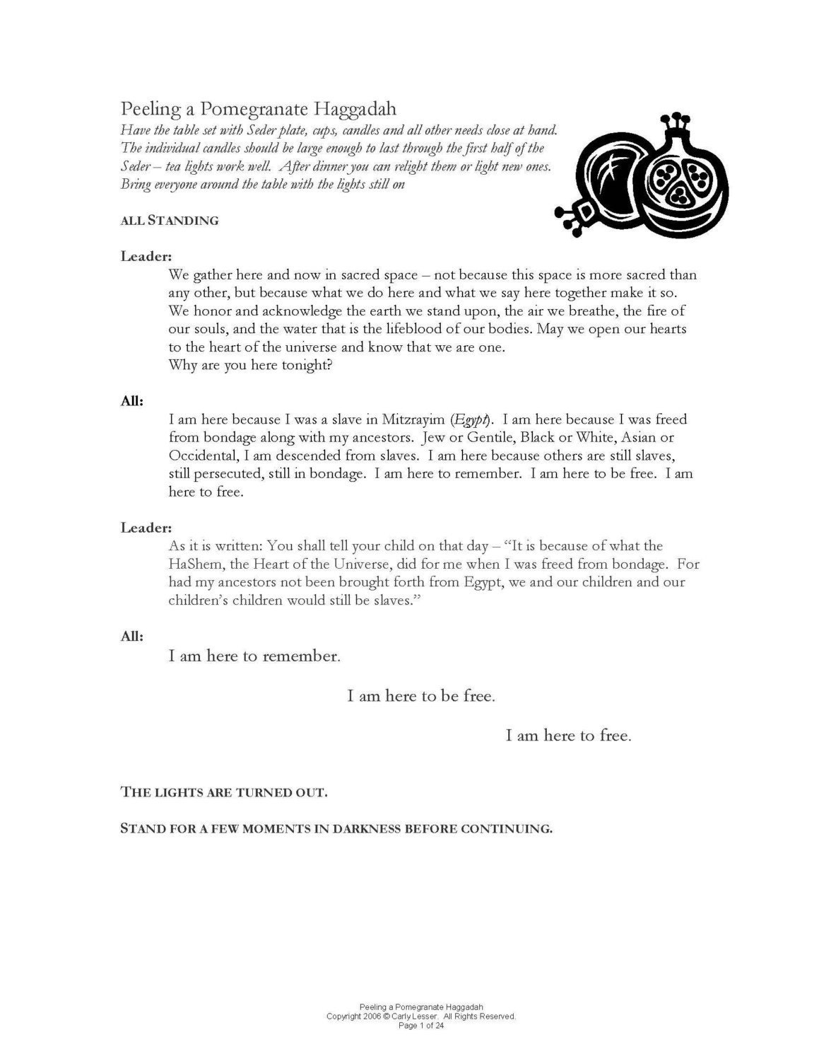 Passover Haggadah Digital Edition - PDF