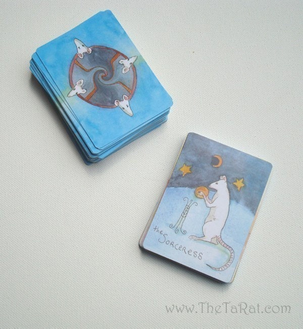 The TaRat - The Rat Tarot -  Full Size Tarot Deck