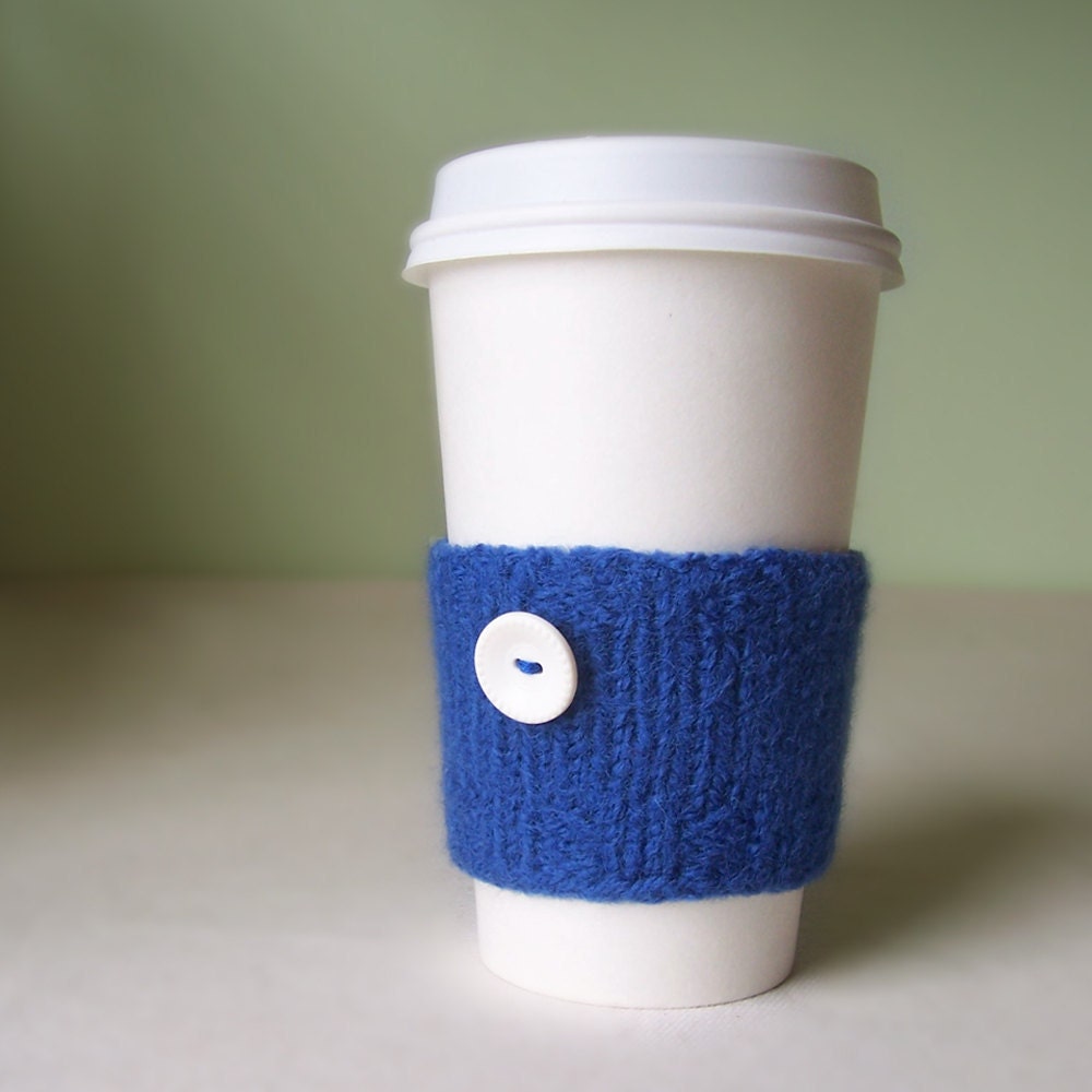 Cup Cozy - Cobalt Blue
