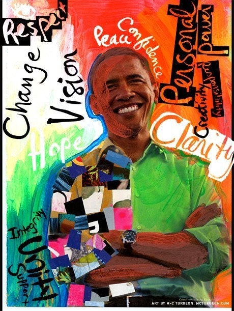 Obama Art Poster - Large print