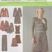 Simplicity 3634 Womens Separates Sewing Pattern Pants Cardigan Jacket blouse top and skirt - Sizes 20-22-24-26-28
