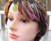 Green and Brown Chainmaille Circlet - Forest Princess