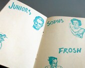 Vintage Album of Memories - High School Yearbook - Autograph Book