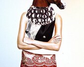 What the horsey set is wearing this season.  Limited edition print of an original collage by Vivienne Strauss.