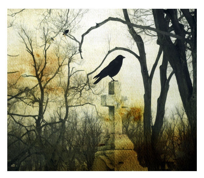 Crow On Cross
