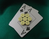 Card Guard Protector Lucky Seven 44 Remington Magnum for Poker