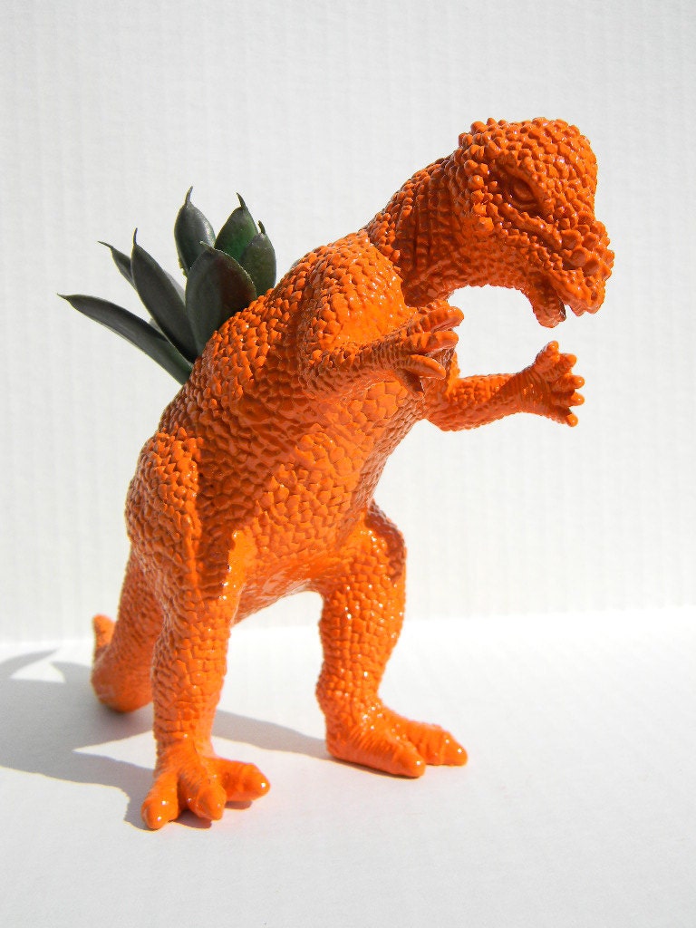 Dinosaur Planter BIRTHDAY GIFT Great Dorm Office Home Decor Gift for Get Well  Boss' Teachers