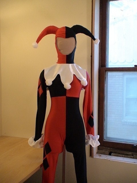 SEWING PATTERN Clown HarleQuin Jester Costume