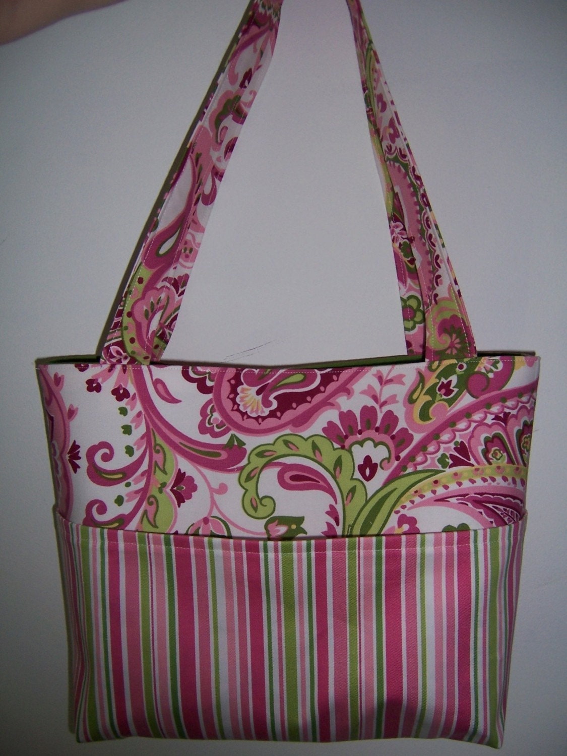 PURSE SEWING PATTERN pdf - Aivilo Pocket Tote Bag in 4 Sizes - easy to sew - download instantly