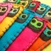 Custom Owly Bookmark - Eco-friendly Felt Owl Bookmark in Your Choice of Colours