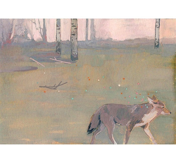 Bringing the Night - limited edition print