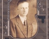Oceans of Love, Leonard - Portrait of Man in Handsome Cardboard Frame.