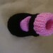 FAST Maryjanes with Socks Pattern Baby Shoe Pattern Newborn Baby Shoe Pattern for Mary janes with socks  e-pattern