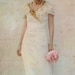 Fabric Bouquet - Wedding, Vintage Wedding - Fabric Flower Bouquet, Fabric Flower, Bridal Bouquet