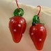 Red Strawberry Earrings