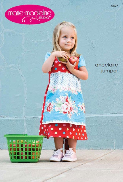 anaclaire jumper pattern by marie-madeline studio (M077)