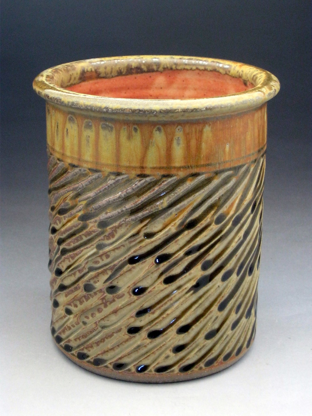 Wine Cooler - Ash Glazed