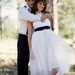 Sweetheart Crossover Wedding Dress - Allison
