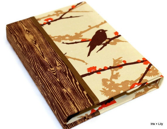 Kindle Fire Case, KindleFire HD Cover, Nexus 7 Case, Nook Tablet,Hardcover Small Tablet Case Stand, Personalized, Brown Sparrows