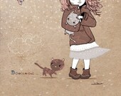 Doucement               Art Print