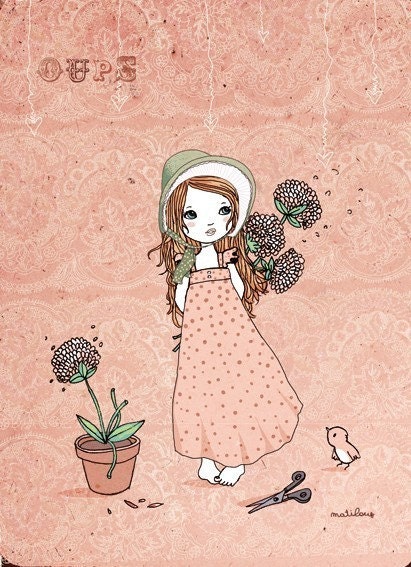 OUps - I did it again  digital art Print