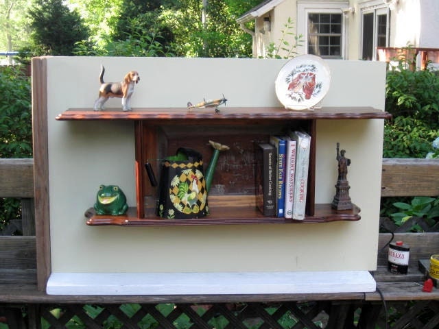 Moving Sale - Price Reduction - Handmade Shelf Unit from Solid Walnut