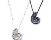 Silver Tiny Tentacle Necklace