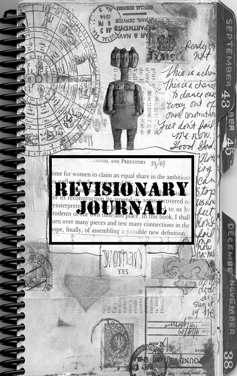 Revisionary Journal, Extreme Visual Journaling Workbook by Juliana Coles