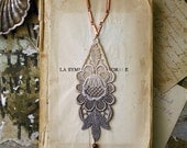 lace necklace -LUPHIA- ombre