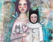 Mother and Daughter - Fine Art Print