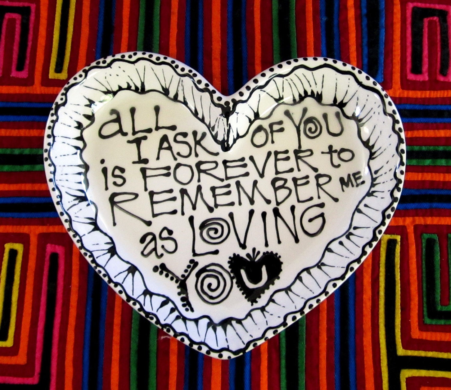 Heart Plates of Poetry, Songs & Sayings