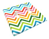 Rainbow Chevron Summer Home Decor Double Light Switch Cover Plate Switchplate Modern Zig Zag